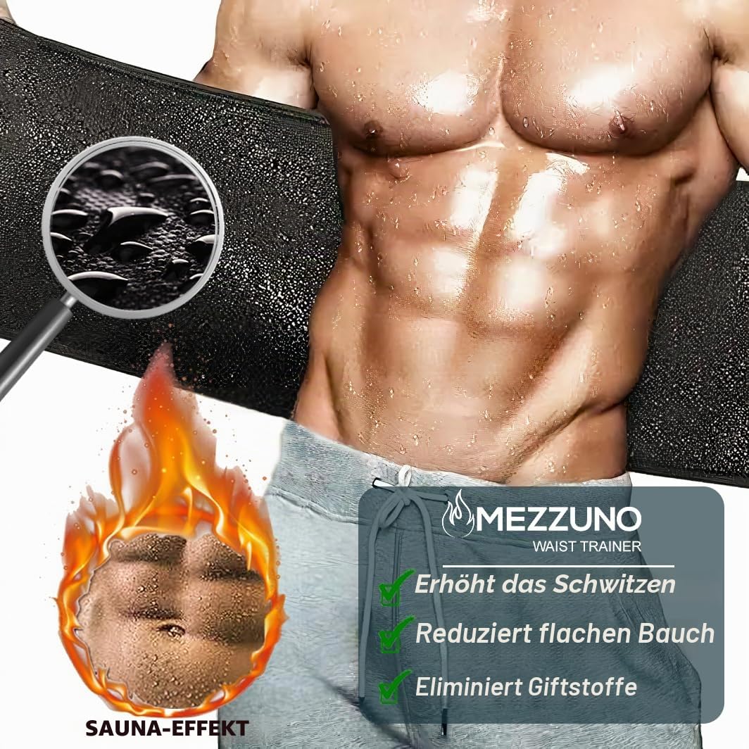 Bauchweggürtel Herren mit Sauna-Effekt · Schwitzgürtel Bauch Damen zum Abnehmen · Waist Trainer und Korsage Damen Bauchweg · Bauchgürtel Neopren · Latexfrei & Komfortabel