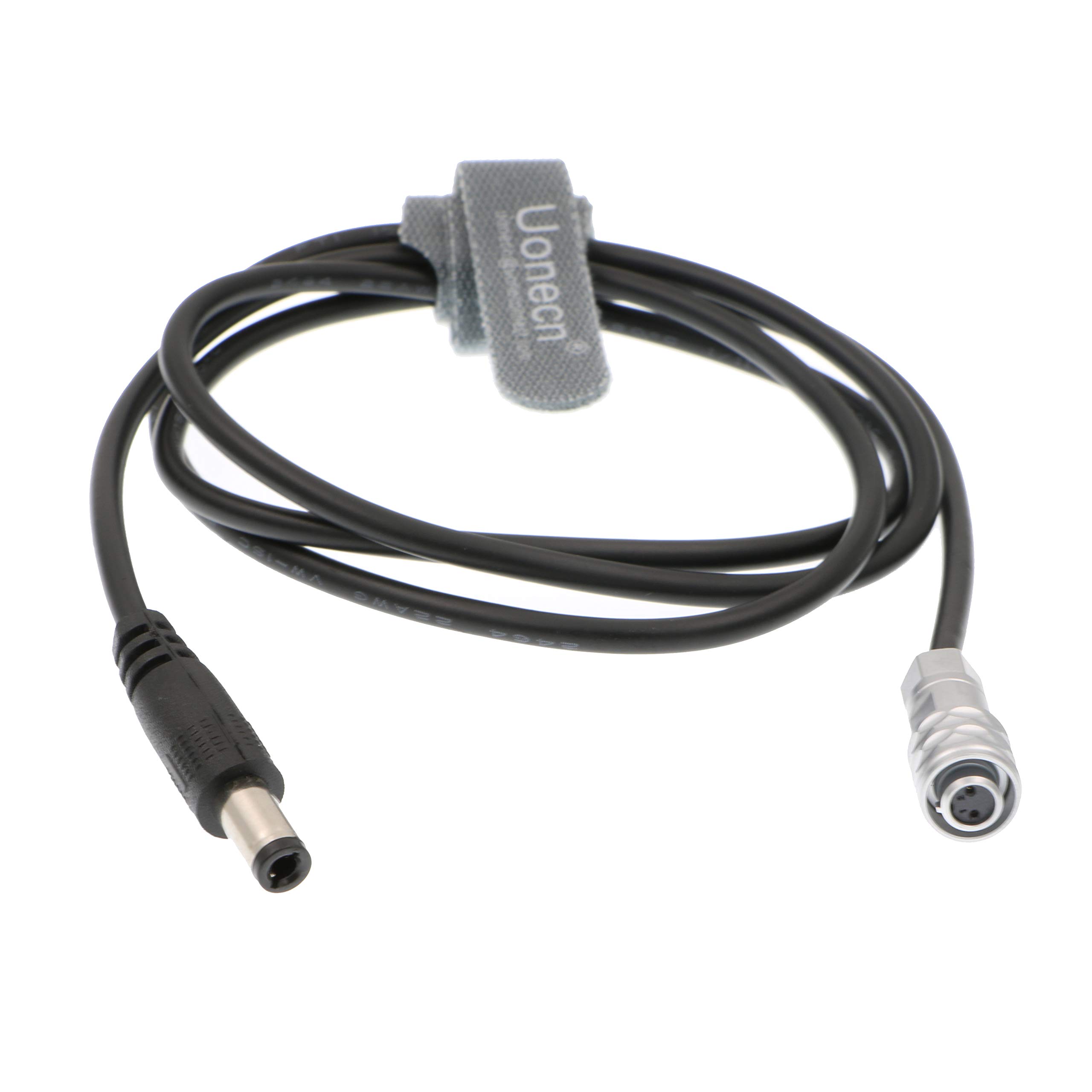 Uonecn Cavo di alimentazione per Blackmagic 4K BMPCC 4K 2 Pin a DC Pocket Cinema Camera