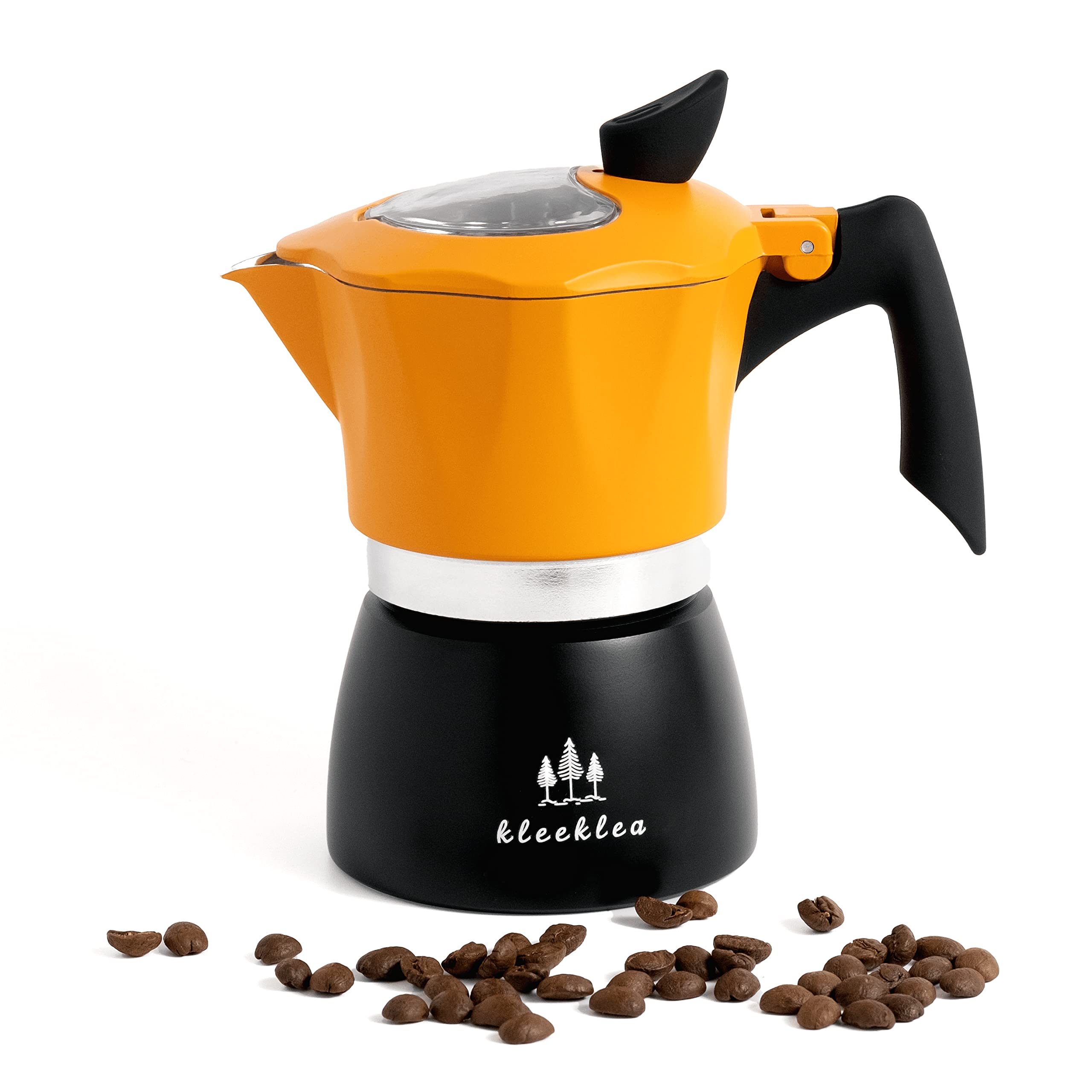 Buy kleeklea Stovetop Espresso Maker , Premium Aluminum Moka Pot 3