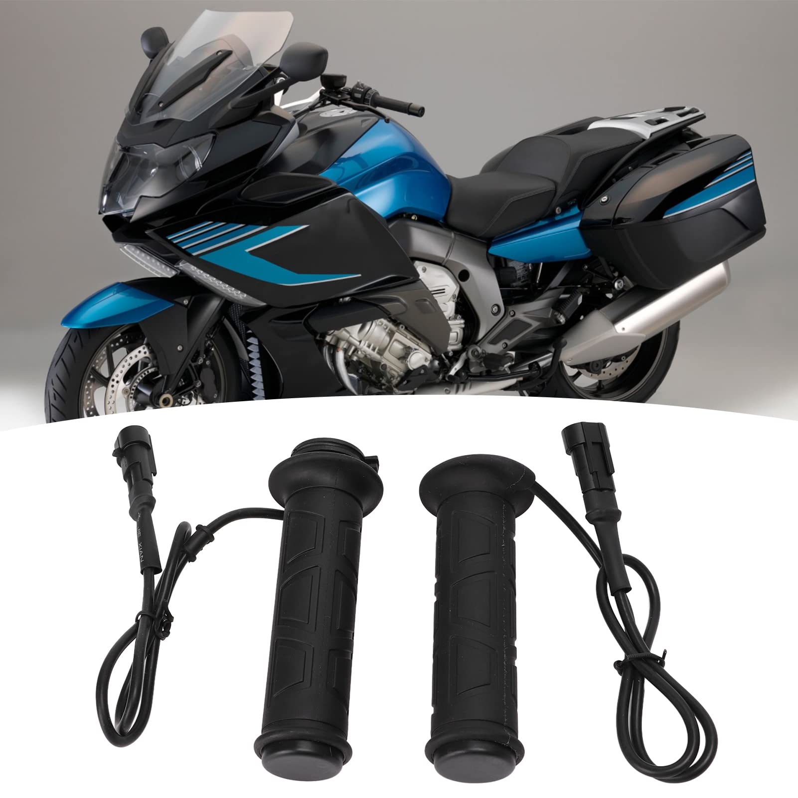 Poignée chauffante pour Moto, 22mm, 3 Vitesses, température réglable, poignée de Guidon