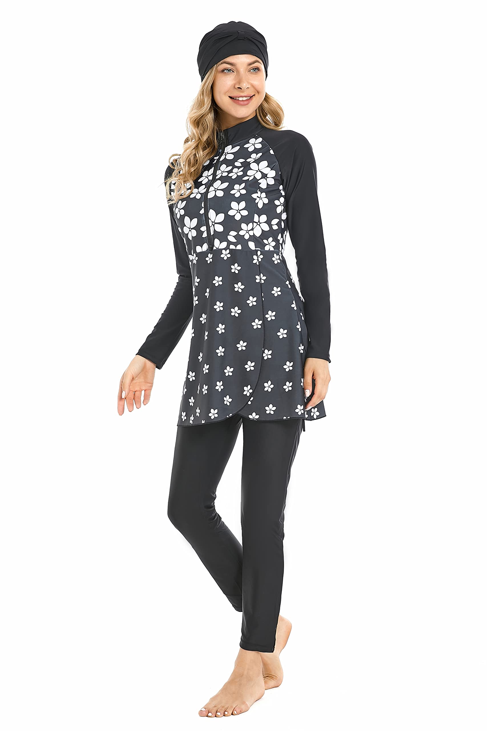Costumi da Bagno Musulmani per Donna Costumi da Bagno modesti Costume da Bagno Arabo Islamico Burkini