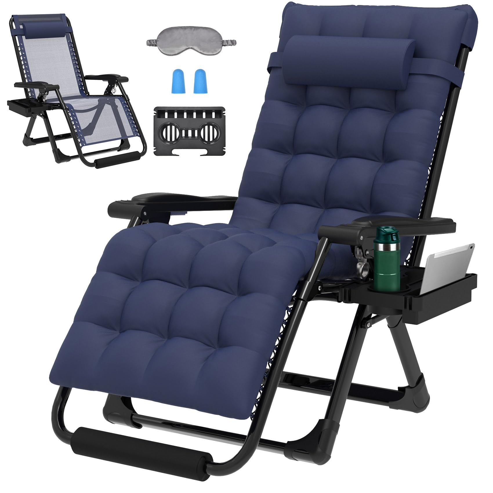 Amazon｜ZENPETIO ゼログラビティチェア 29インチ XL リクライニング 