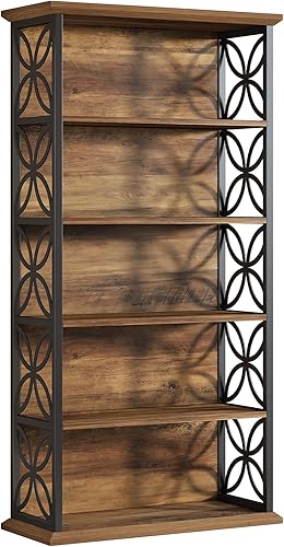 Miniatura 9 de Tribesigns Estantería de 6 niveles de alto, estantería industrial de 71 pulgadas con marco de metal, estantes de almacenamiento abiertos