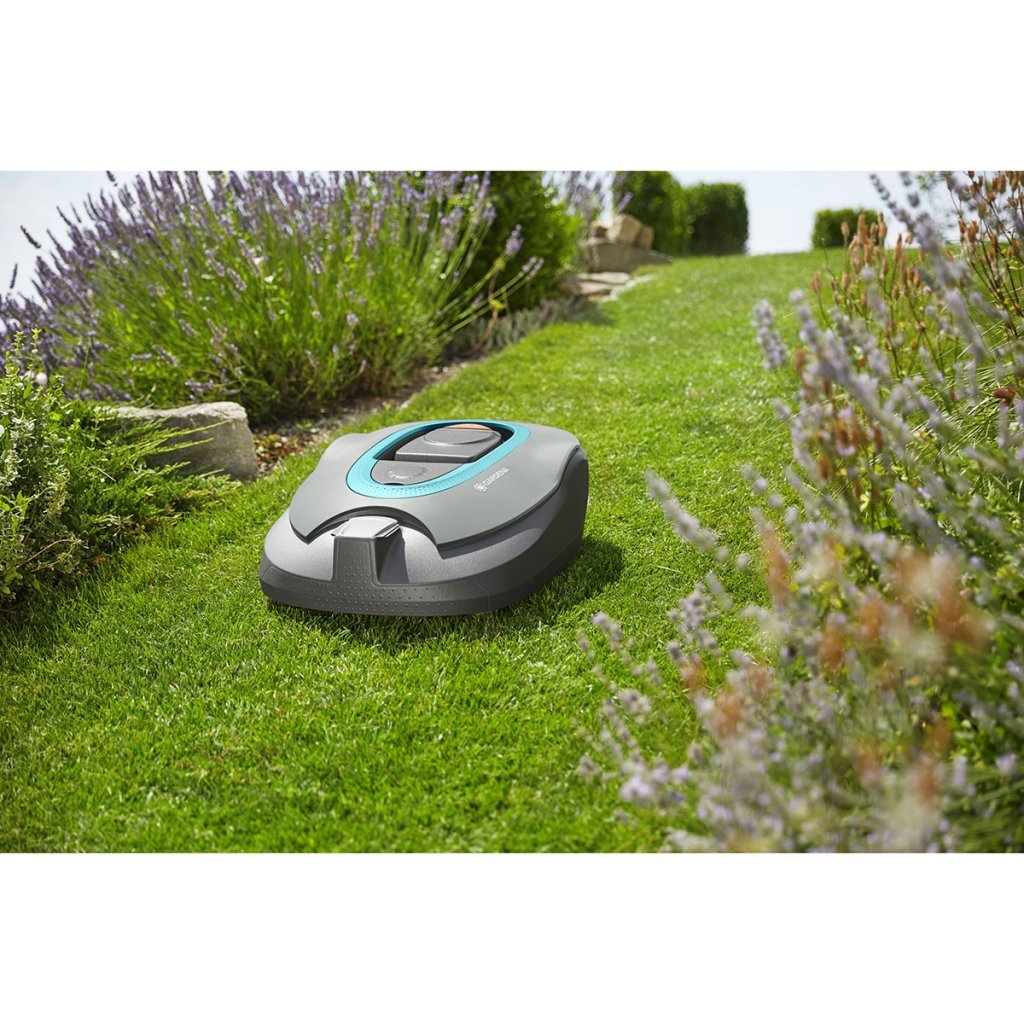 Gardena 04054-26 Tondeuse Robot Sileno+ Plastique Bleu 79 — vue 3