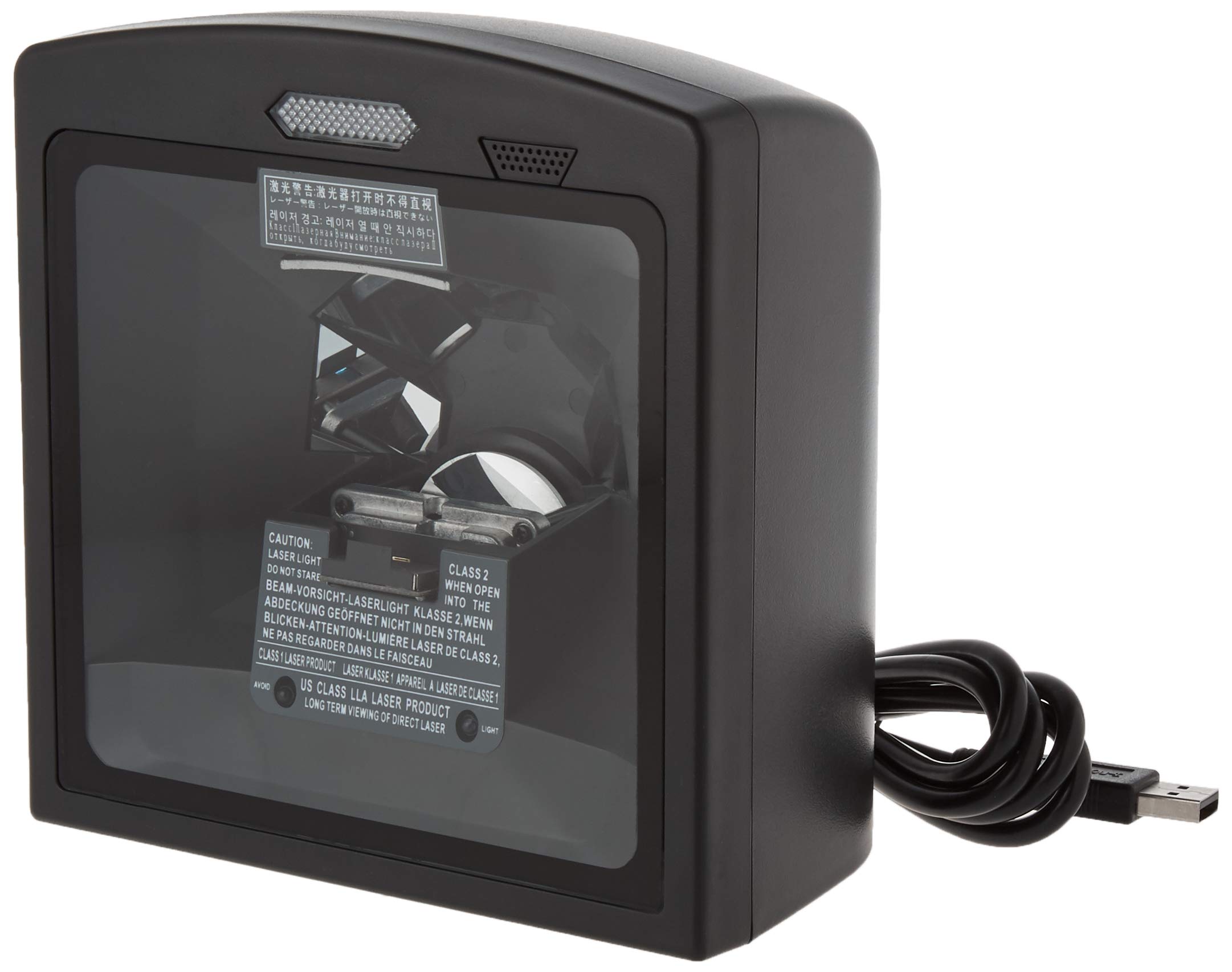 LINK LKLET17 LETTORE BARCODE OMNIDIREZIONALE USB CON SUPPORTO DISPLAY VETRO TEMPERATO