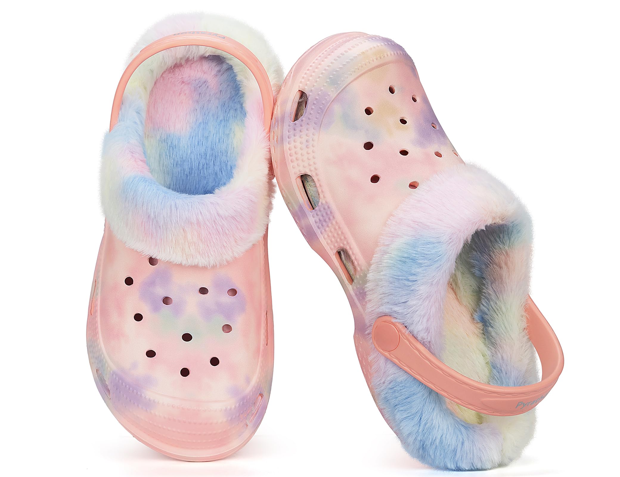 Pyrathon Damen Clogs Gefüttert Winter Hausschuhe Pantoffeln Slipper Winterschuhe 36-41EU