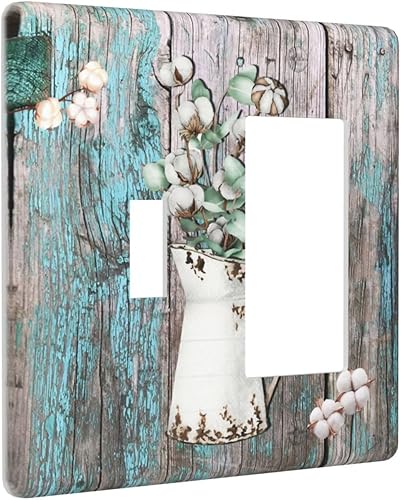 Miniatura 19 de Farmhouse Coffee Primitive Coffee Bean Kitchen 3 Gang Triple Interruptor de Luz de Palanca Cubierta de Placa de Pared Placa Frontal Eléctrica