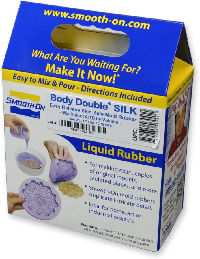 Body Double Silk Lifecasting Silicone - Pint Unit