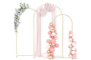 Wedding Arch Backdrop Stand: A Majestic Tableau for Cherished Occasions