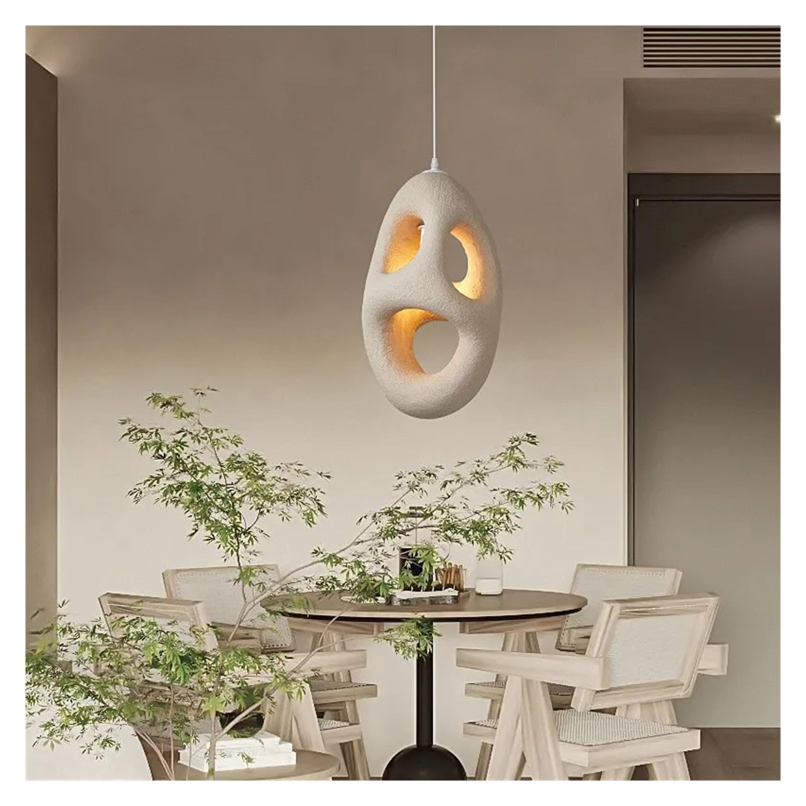 Suspension E27 moderne luminaire de plafond irrégulier à éclairage LED - 6