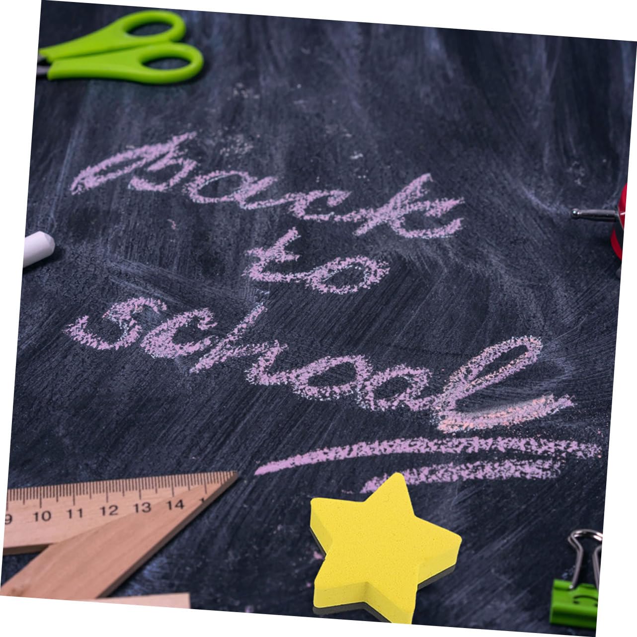 SHINEOFI 10 Sätze Pentagramm-radiergummi Radiergummi Für Klassenzimmertafeln Tafelschwamm Student Whiteboard Erasers Classroom Erasers for Whiteboard Tragbarer Trockenlöscher 10 Stück * 10
