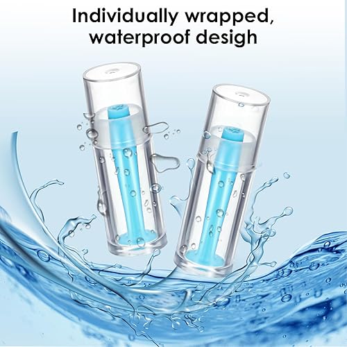 Miniatura 6 de 10 piezas de herramienta suave para quitar lentes de contacto, insertador de lentes esclerales azules, émbolo suave de silicona para lentes RGP y