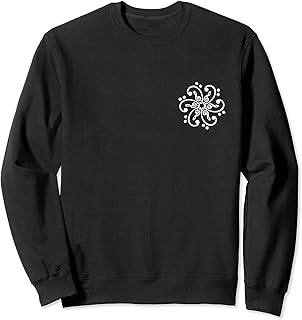 Notas musicales, mandala, clave, símbolo musicalmente, bajo, Sudadera