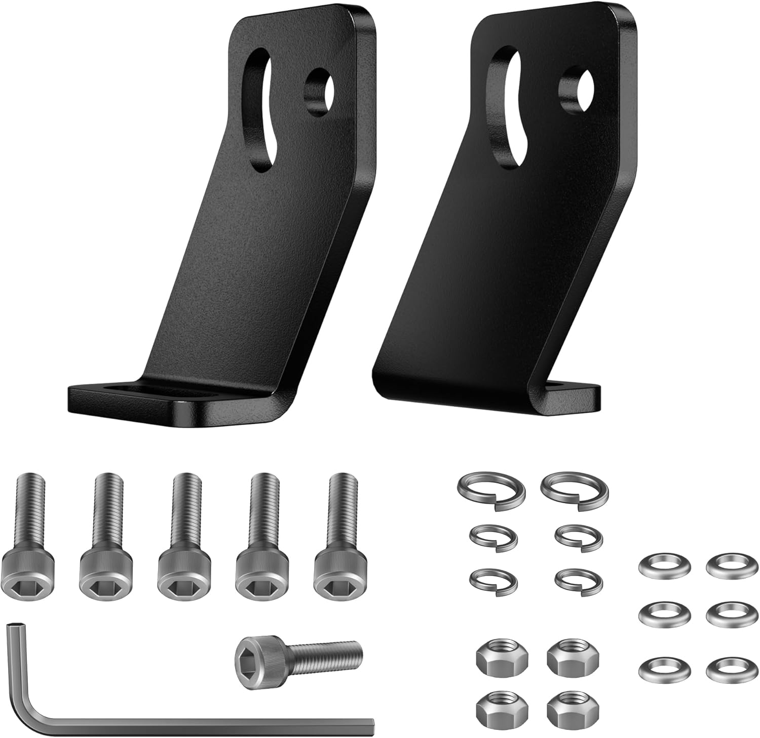 Amazon.com: Universal Fit Side Mounting Bracket, 4WDKING S6 Single Row ...