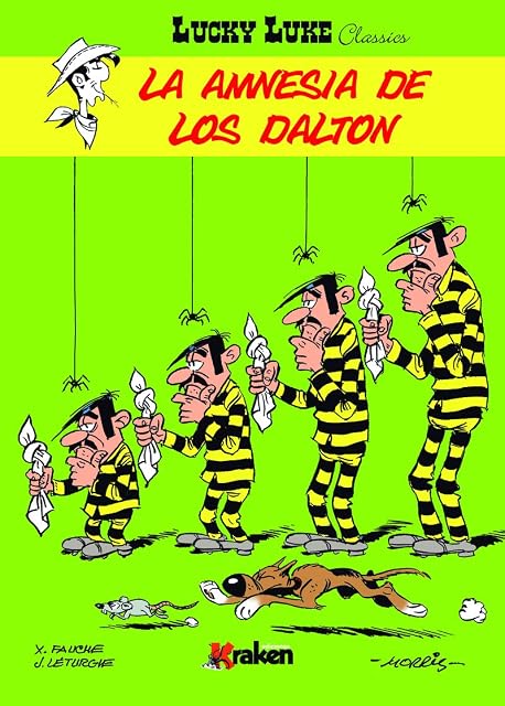 Portada de Lucky Luke Classics Nº 4: La Amnesia de los Dalton