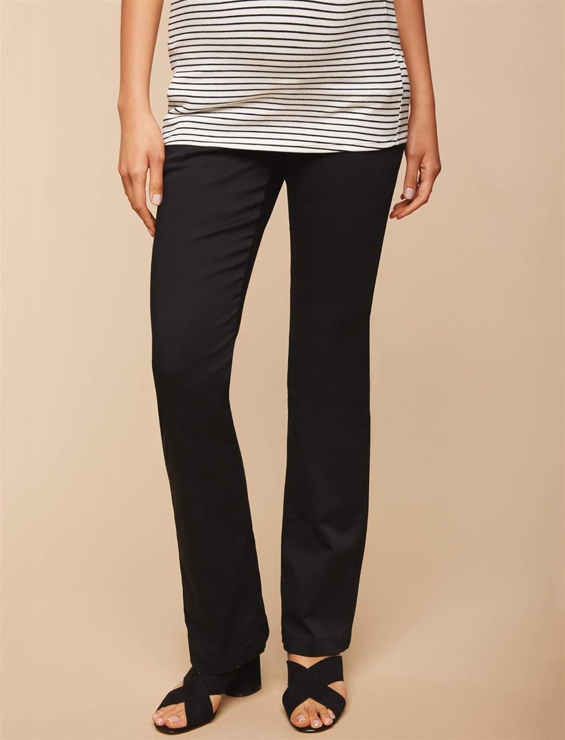 Motherhood Maternity Women's Maternity 5 Pocket Super Soft Secret Fit Belly Boot Cut Pant