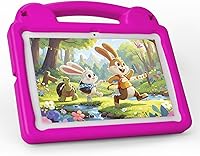 Vista 14 de Tabletas Android 15 – Tableta para niños de 10 pulgadas con funda, Octa-Core, 8 GB+64 GB de almacenamiento (expandible a 1 TB), cámara dual