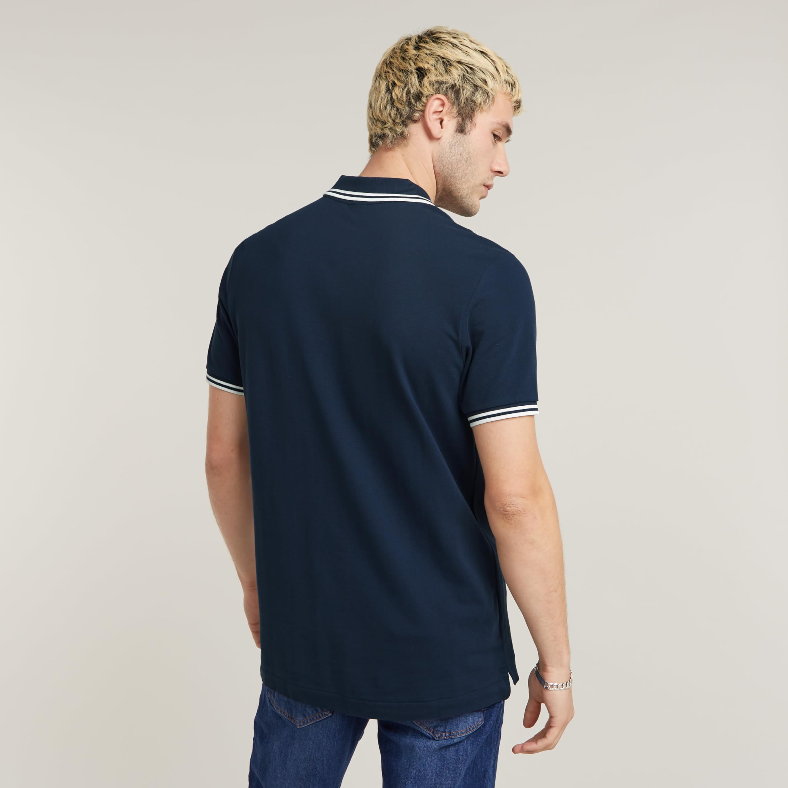 G-Star Dunda Slim Stripe Polo Uomo