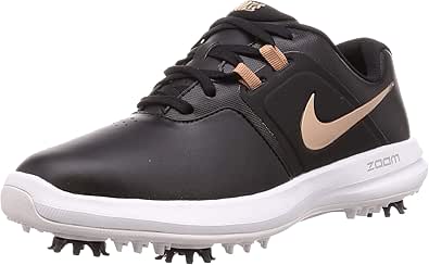 NIKE(ナイキ) [ナイキゴルフ] ゴルフシューズ ウィメンズ エア ズーム ビクトリー ブラック/メタリックレッドブロンズ/ヴァストグレー/プラチナティン 23 cm