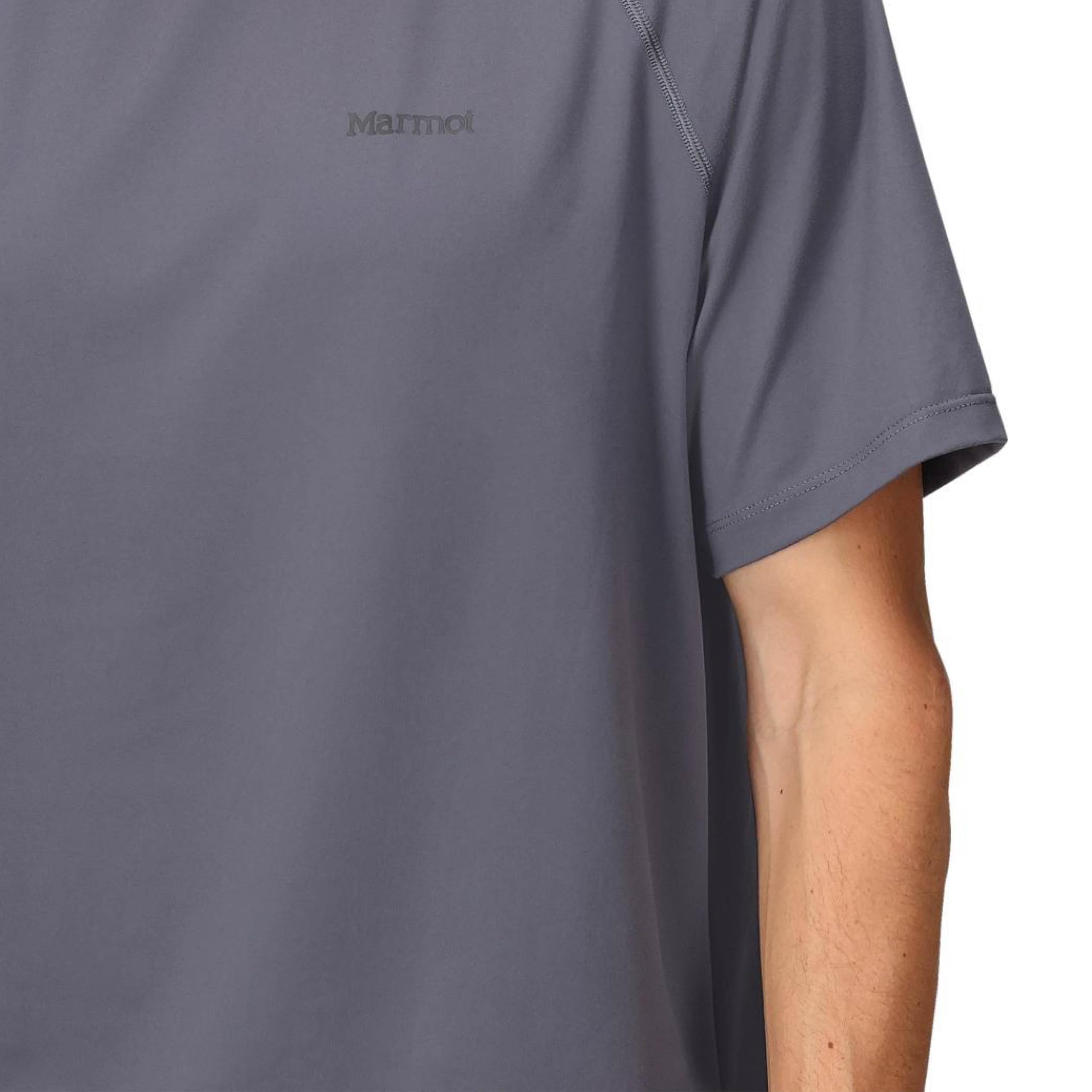 Marmot Windridge SS Camiseta Funcional Transpirable, Camiseta de Deporte Manga Corta, Camiseta de Fitness Secado rápido Hombre (Pack de 1)
