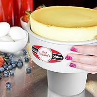 Vista 58 de Molde para tarta redondo de aluminio anodizado Fat Daddio con base extraíble