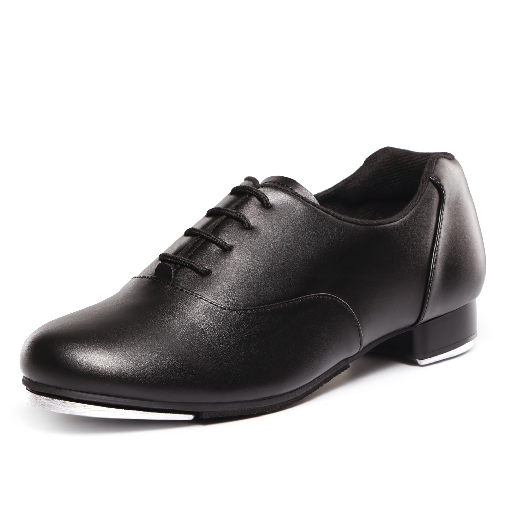 Unisex Soft Leather Upper Lace Up Tap Shoe Dance Shoes for Women and Men's Dance Shoes-image-2