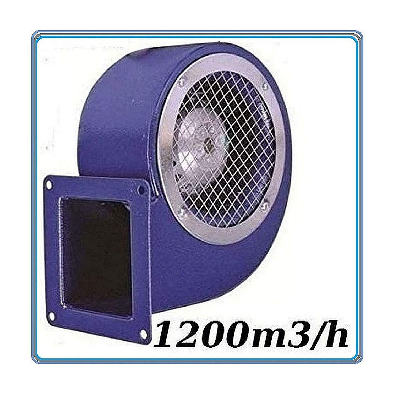 SG-160ER - Ventilatore radiale, 1200 m³/h, ventilatore radiale, ventola di scarico, ventola in metallo, ventola radiale, aspiratore, ventola per motore, 230 Volt