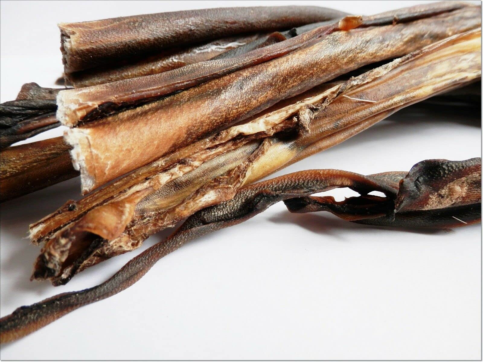 DriedDogTreats Natural Dried Dog Treats Hard Venison Skin 50 cm 1kg