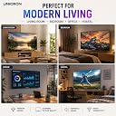 UNICRON TE 32 Inch Android Smart TV, HD Ready LED Television for Home, Gaming, Office with WiFi, 30W Sound with Premium Frameless Design, Built in Apps gallery image
