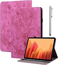 Case for Lenovo Tab Plus 11.5 Inch (TB351FU) 2024, Multi-Angle Folio Flip PU Leather Protective Case with Pen Holder and Stand Function for Lenovo Tab Plus Case, Rose