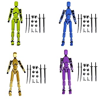 Amazon.co.jp: YAMSLAM 3Dプリントマルチジョイント可動ロボット