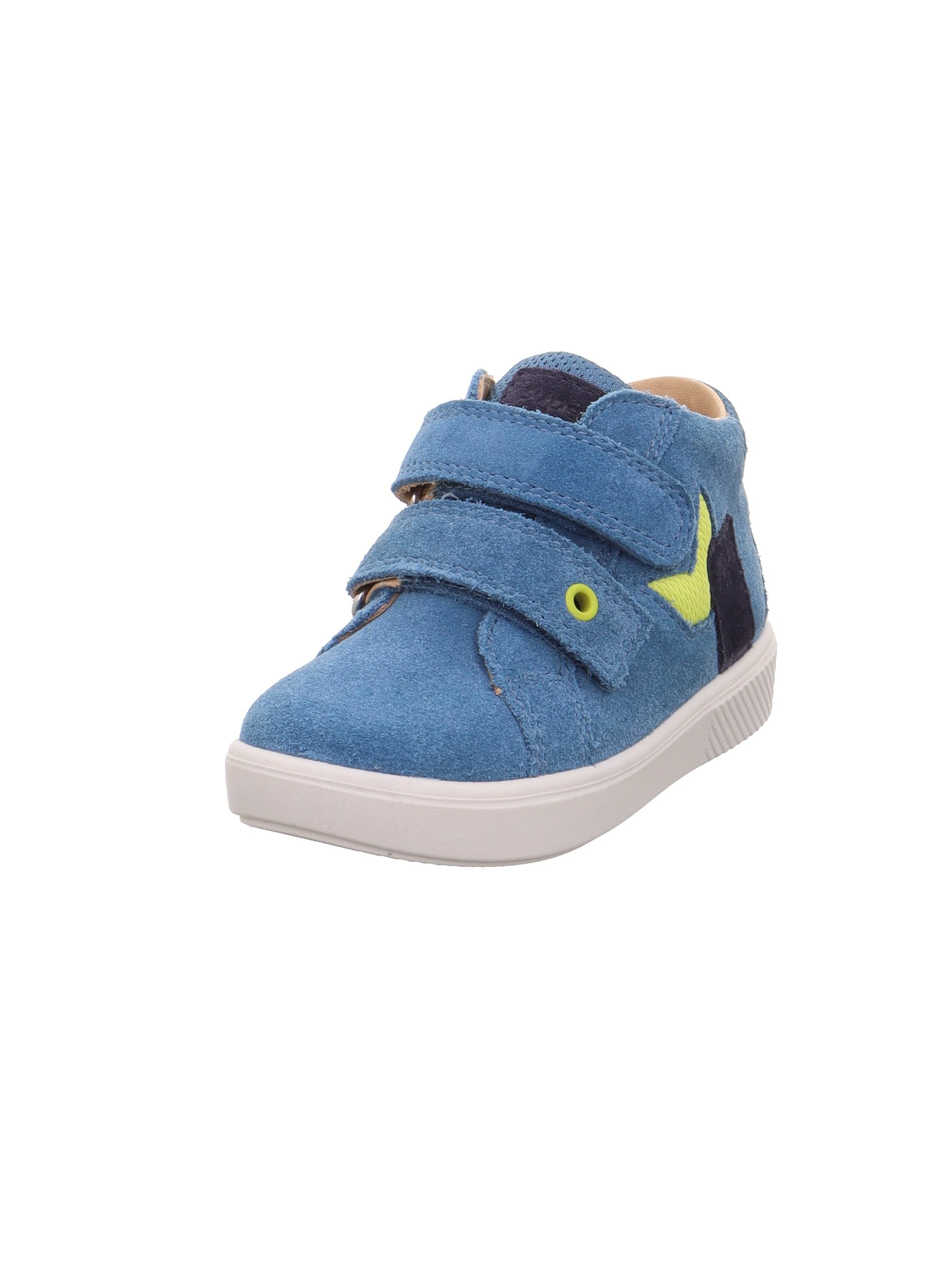Superfit Boys' Supies Trainers, Blue/Orange 8010, 5.5 UK Child