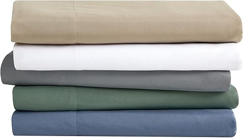 Miniatura 6 de London Fog Juego de sábanas y fundas de almohada de 6 piezas para lavar prendas de vestir - Tela de microfibra suave - Azul