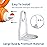 (2 Pack) Laundry Detergent Cup Holder Drip Catcher Organizer Clip Tight on Laundry Bottle Spouts, No More Leaks or Mess with Detergent and Fabric Softener in Laundry Room