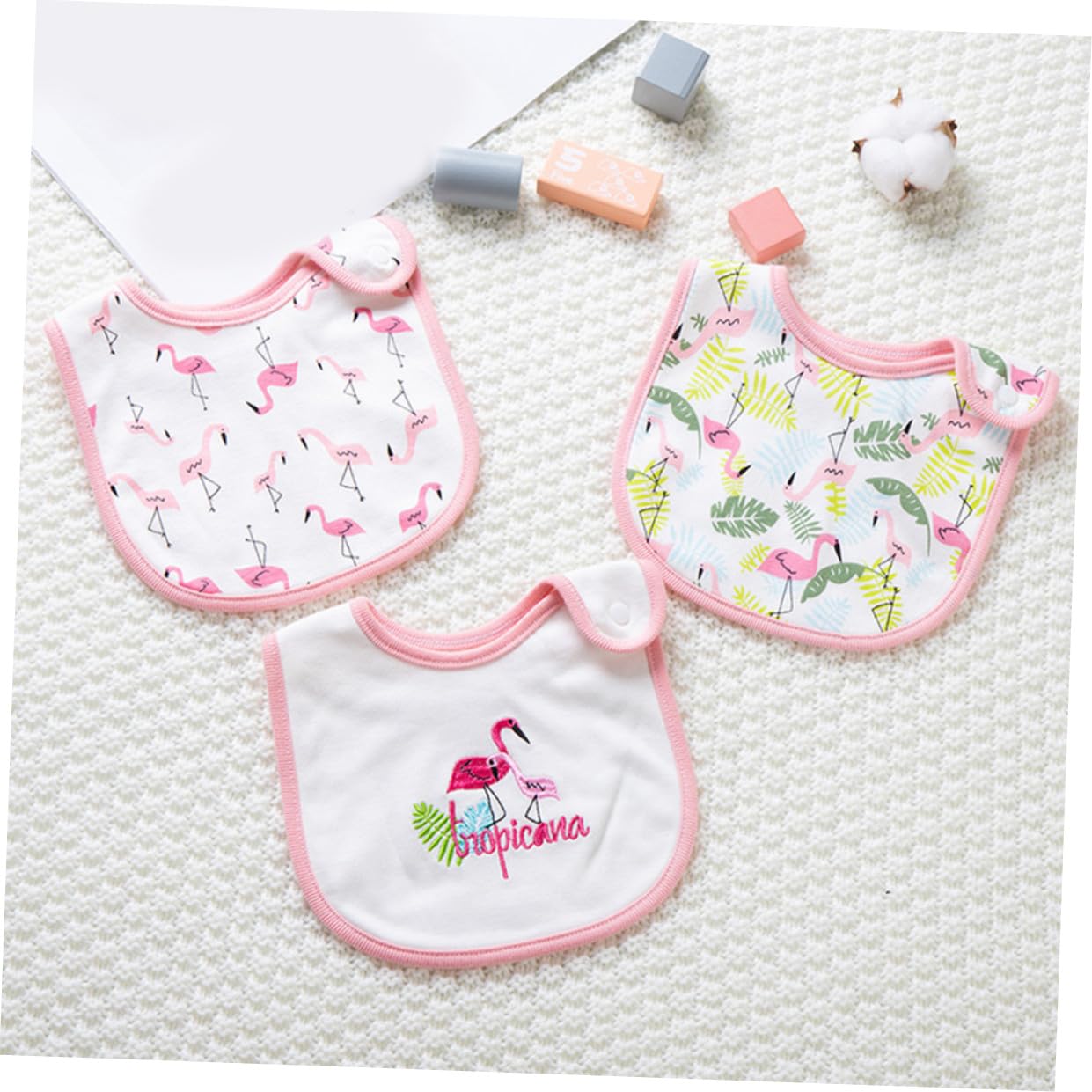 Yardwe Babinage De Bébé Imperméable Bavoir Pour Bébé Bavoirs Bébé Unisexe Bibs Pour Les Nouveau-nés Bavoirs En Tissu Bavoirs Baveux Bavoir D'alimentation Rose
