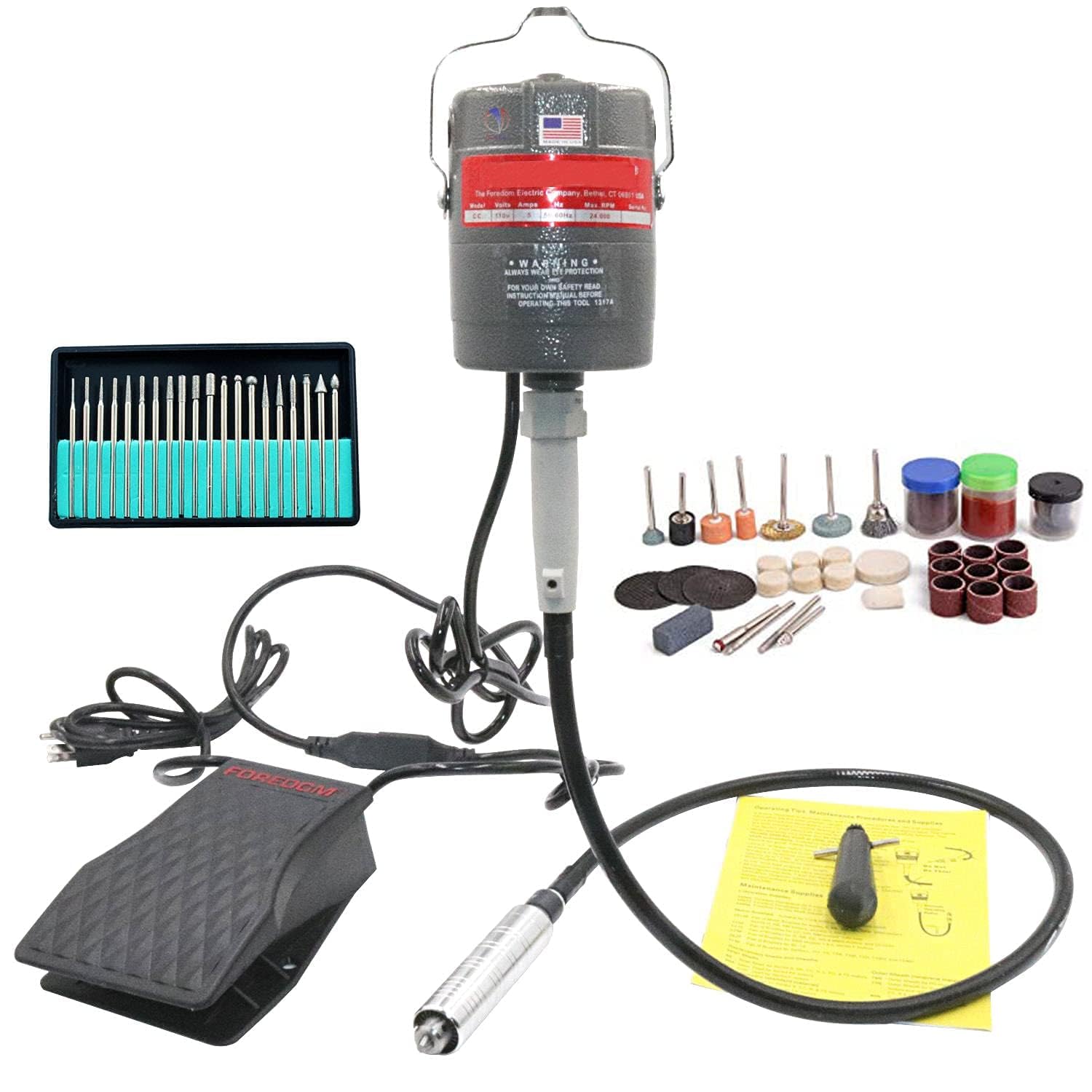 See full amazon price history chart for HELLARO Hang Up Flexible Shaft Machine For Multipurpose Task Carving, Cutting, Grinding, Sanding, Polishing, and Craft Work - Professional Rotary Tool with Variable Speed Control HELLARO Hang Up Flexible Shaft Machine For Multipurpose Task Carving, Cutting, Grinding, Sanding, Polishing, and Craft Work - Professional Rotary Tool with Variable Speed Control (B0D77YWH2L) Amazon Price History, Amazon Price Tracker