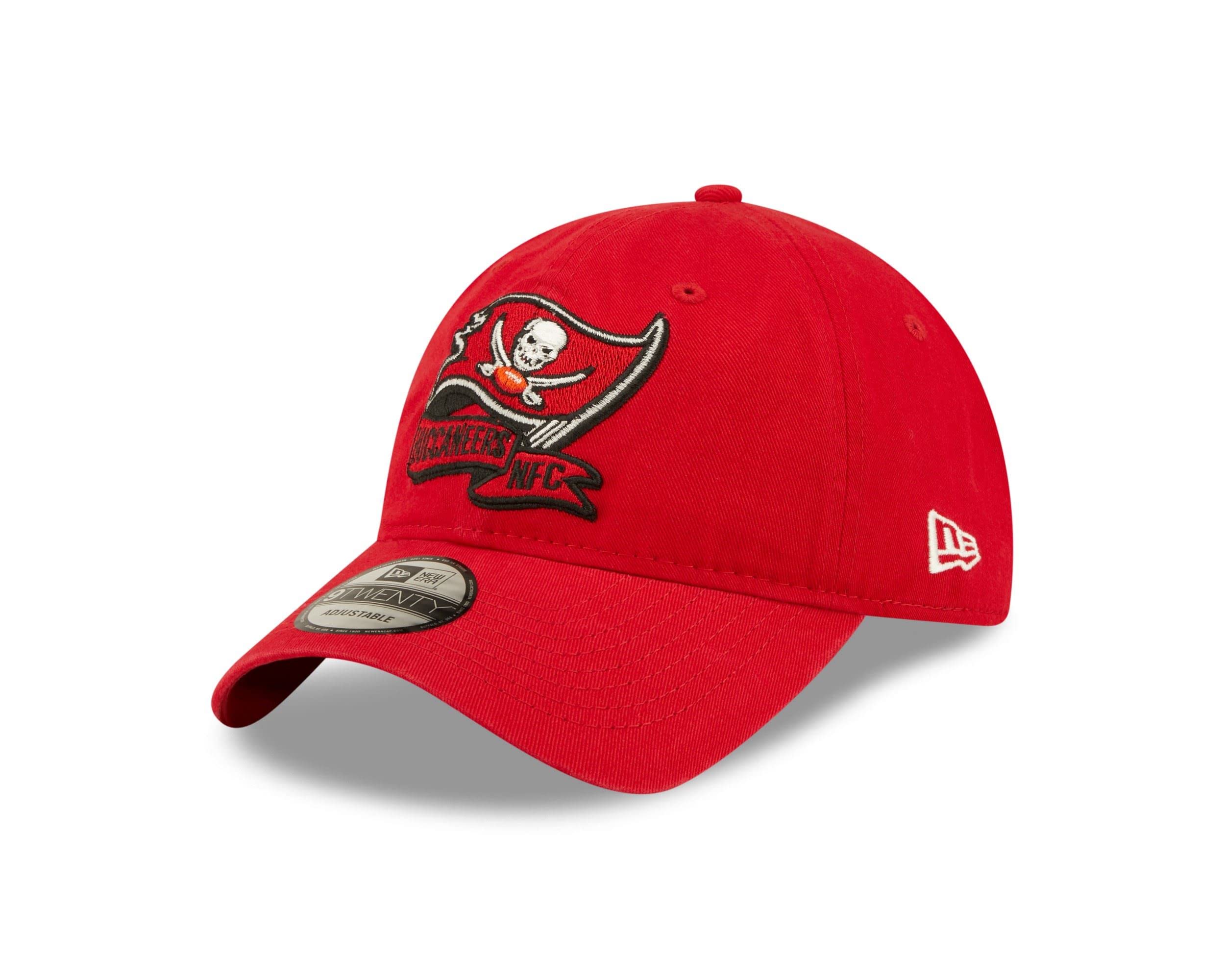 New Era Men's Tampa Bay Buccaneers, Red Tampa Bay Buccaneers Nfl 2022 Sideline Red 9Twenty Unstructured Strapback Cap - One-Size