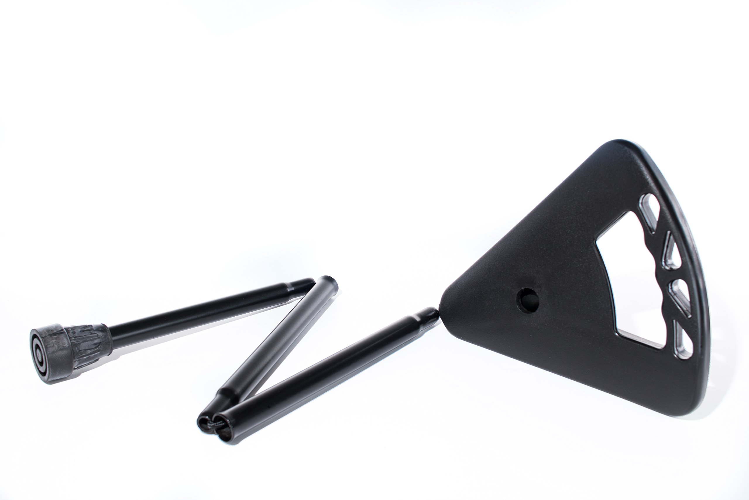 Sitzstock faltbar mit passender Tasche Farbe schwarz für Körpergrößen von 170 bis 180 cm