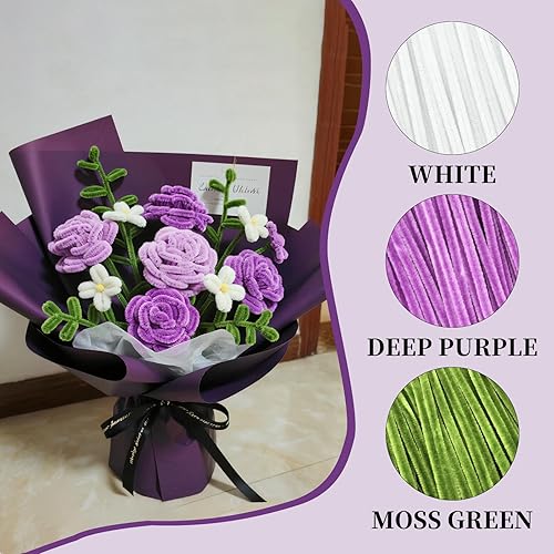 Vista 75 de Limpiapipas para manualidades a granel, juguetes y juegos para niños, 200 piezas de manualidades, tallos de chenilla para proyectos, decoración