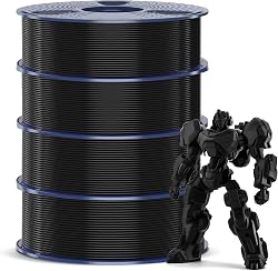 SUNLU 4KG PETG Filament 1.75 mm, 3D Printer Filament Bund…