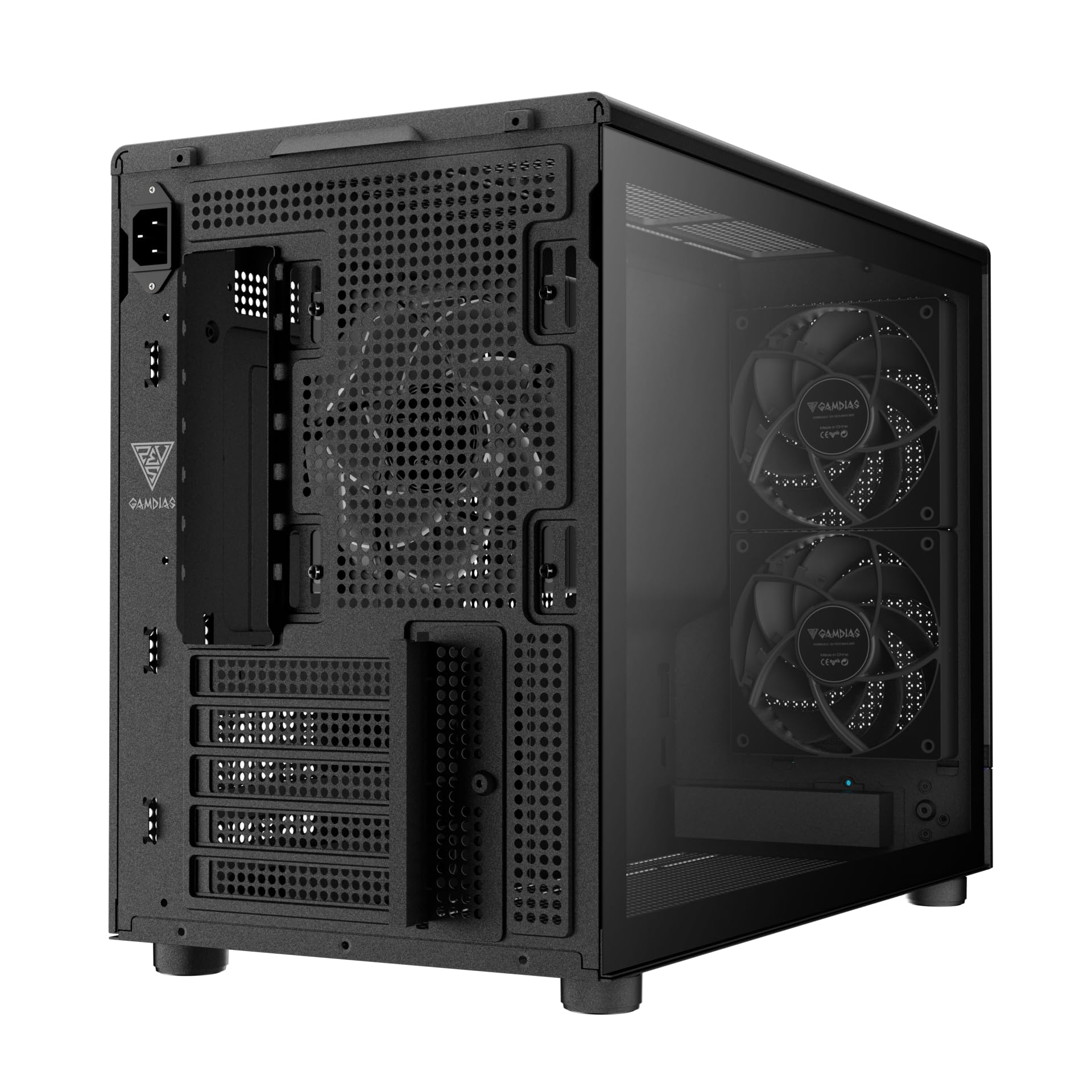 GAMDIAS Caja Micro Torre Athena M4M 3 x 120