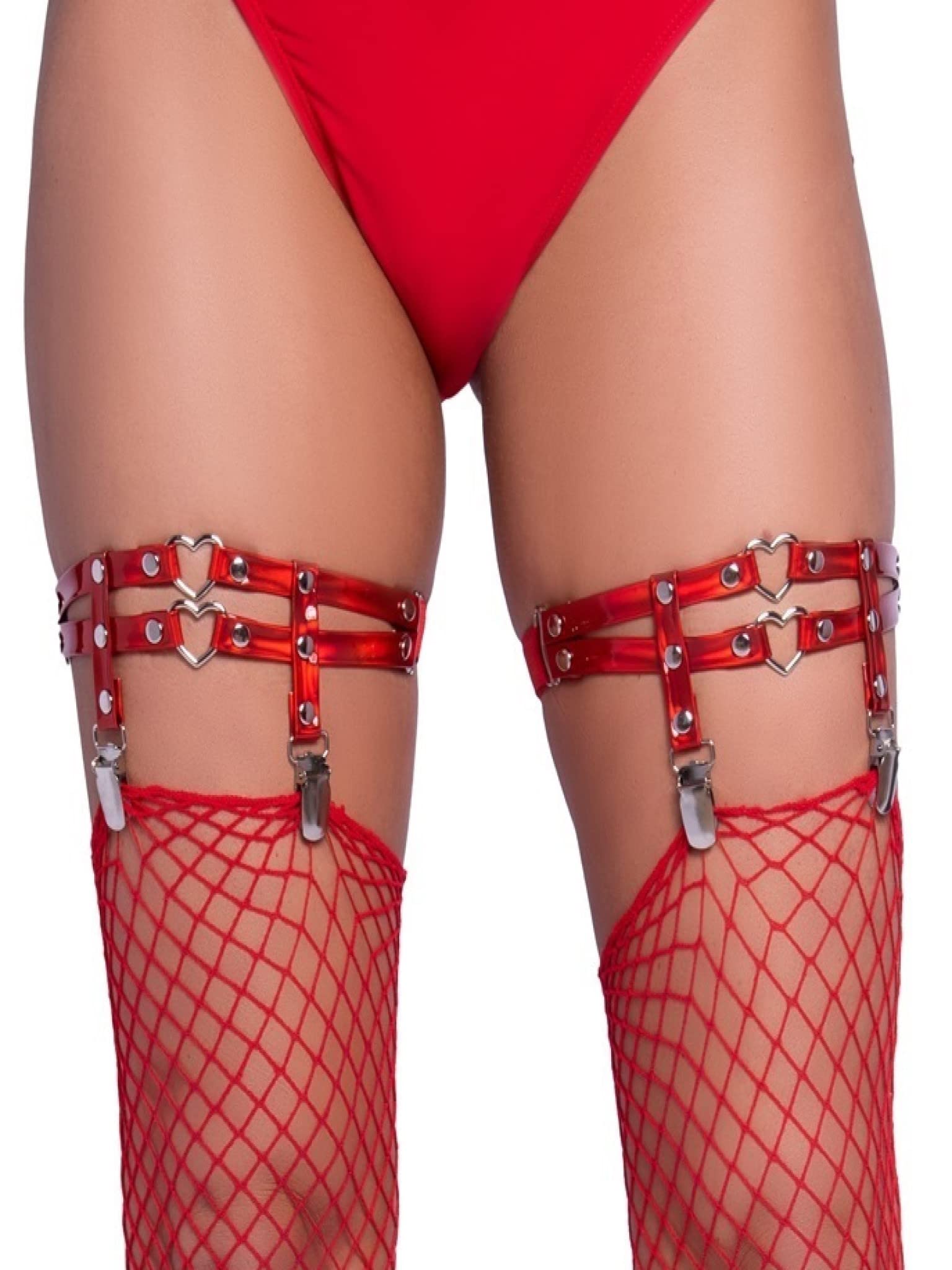 Leg Avenue Women's Lingerie, Red Heart, One Size