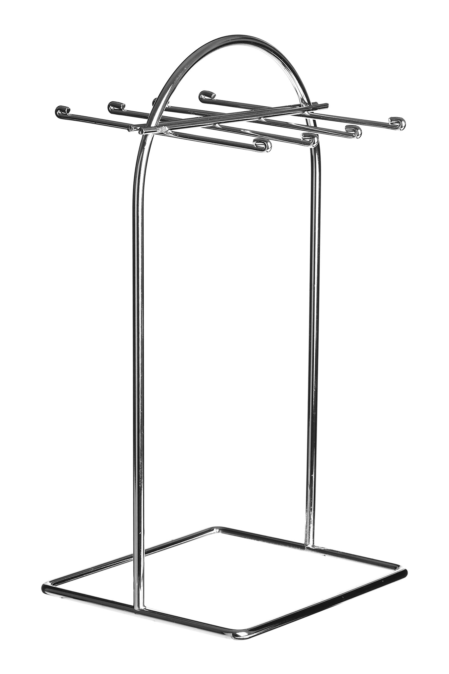 Premier Housewares Horizon 32pc Cutlery Rack, stainless steel, Silver, 11.5x13x25