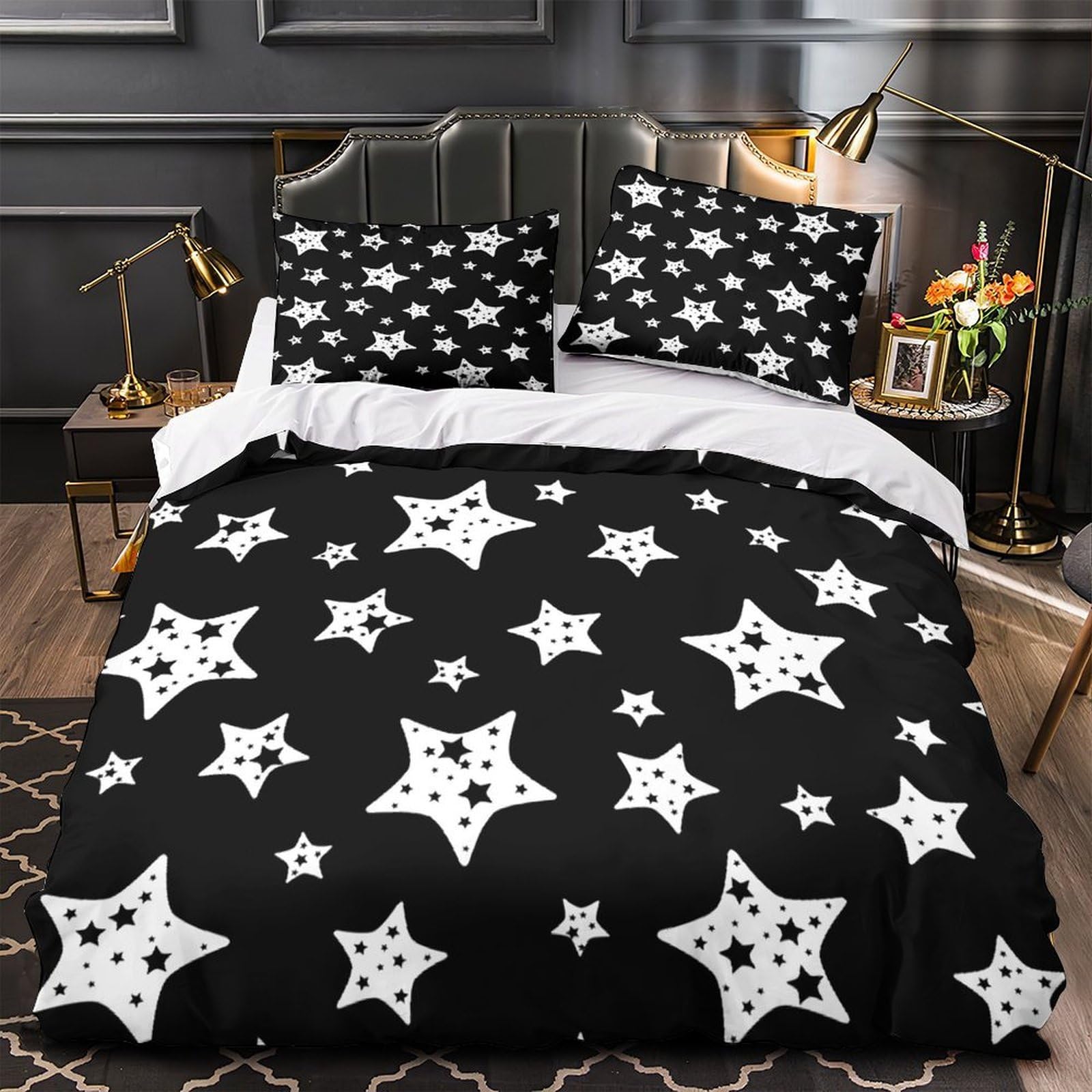 Housse de couette araignée motif 3D pour chambre d'enfant et adulte