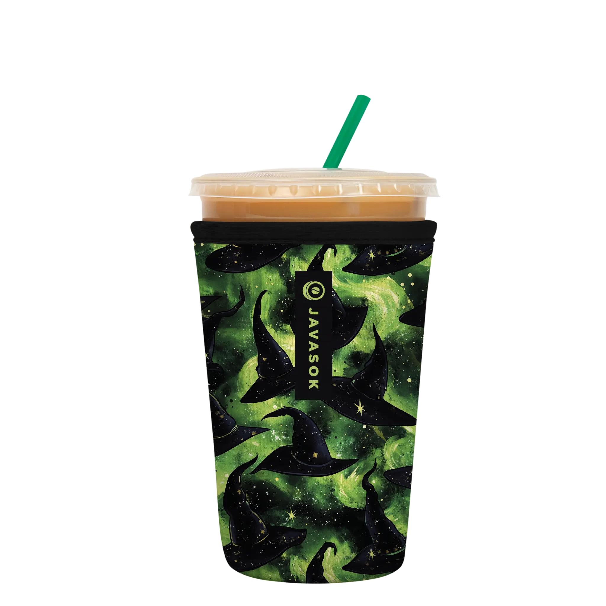 Sok It JavaSok Iced Coffee &amp; Cold Soda Insulated Neoprene Cup Sleeve (Born to Fly, Medium: 22-28oz)