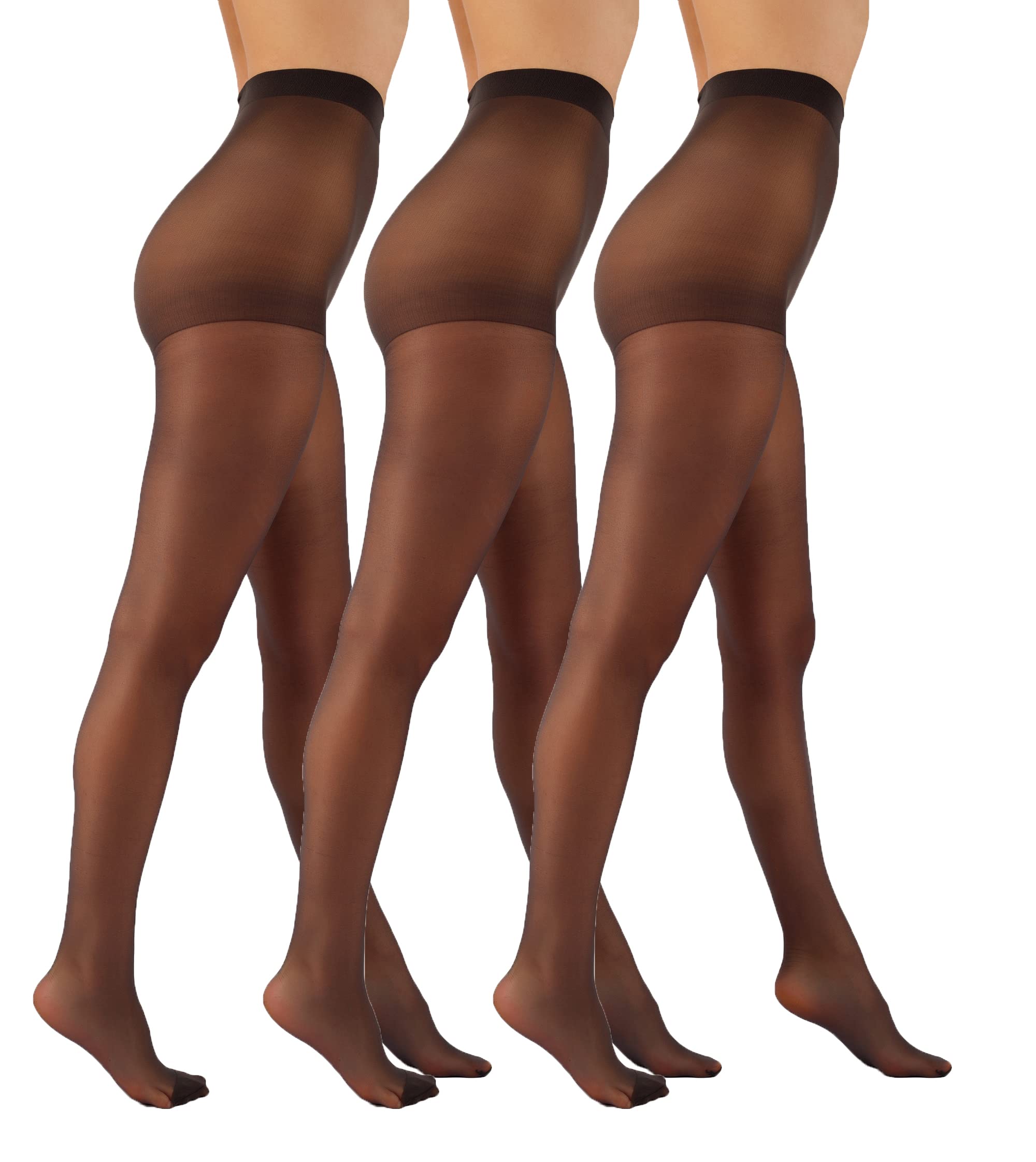 Aurellie Sheer Matt Classic Soft 3 Pairs Tights Pantyhose 20 Denier