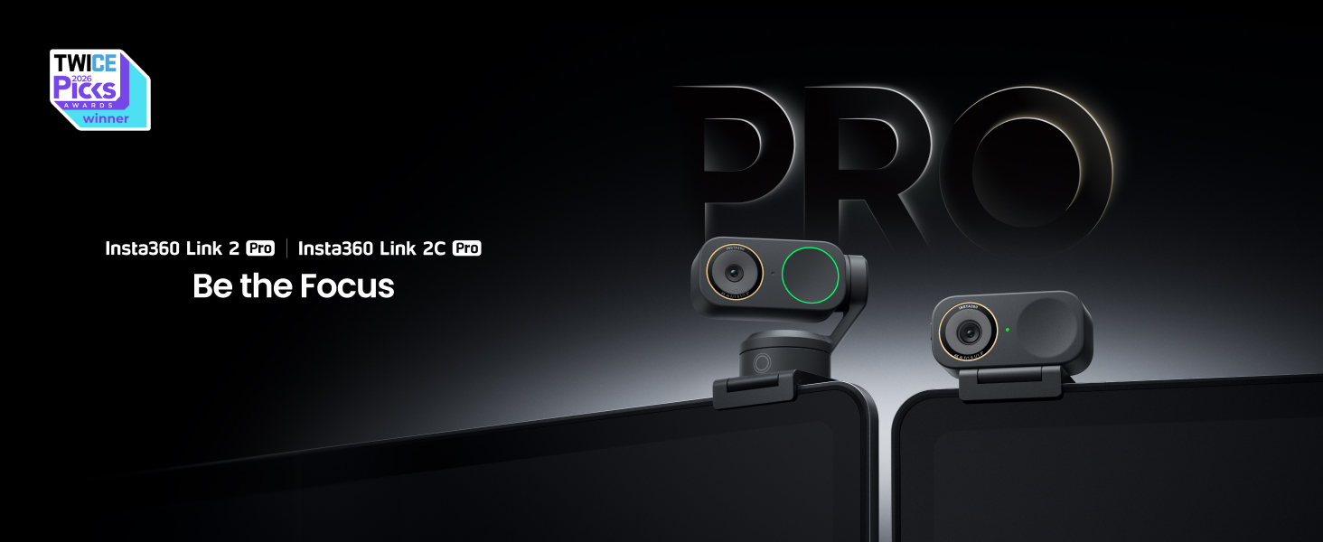 Amazon.com: Insta360 Link 2C Pro – 4K Webcam for PC/Mac, 1/1.3