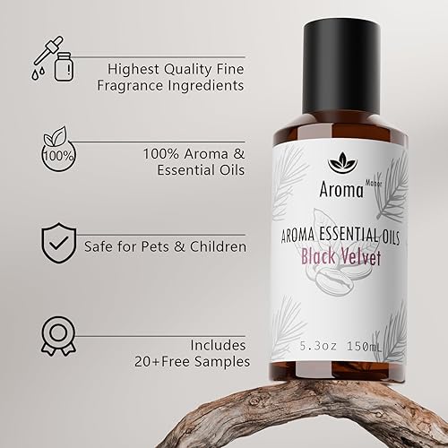 Miniatura 3 de Aceite Dffuser Aceites esenciales  COCO  Aceites difusores de aroma para el hogar, aromas de aromaterapia rosa, jazmín y pachulí, fragancia de larga
