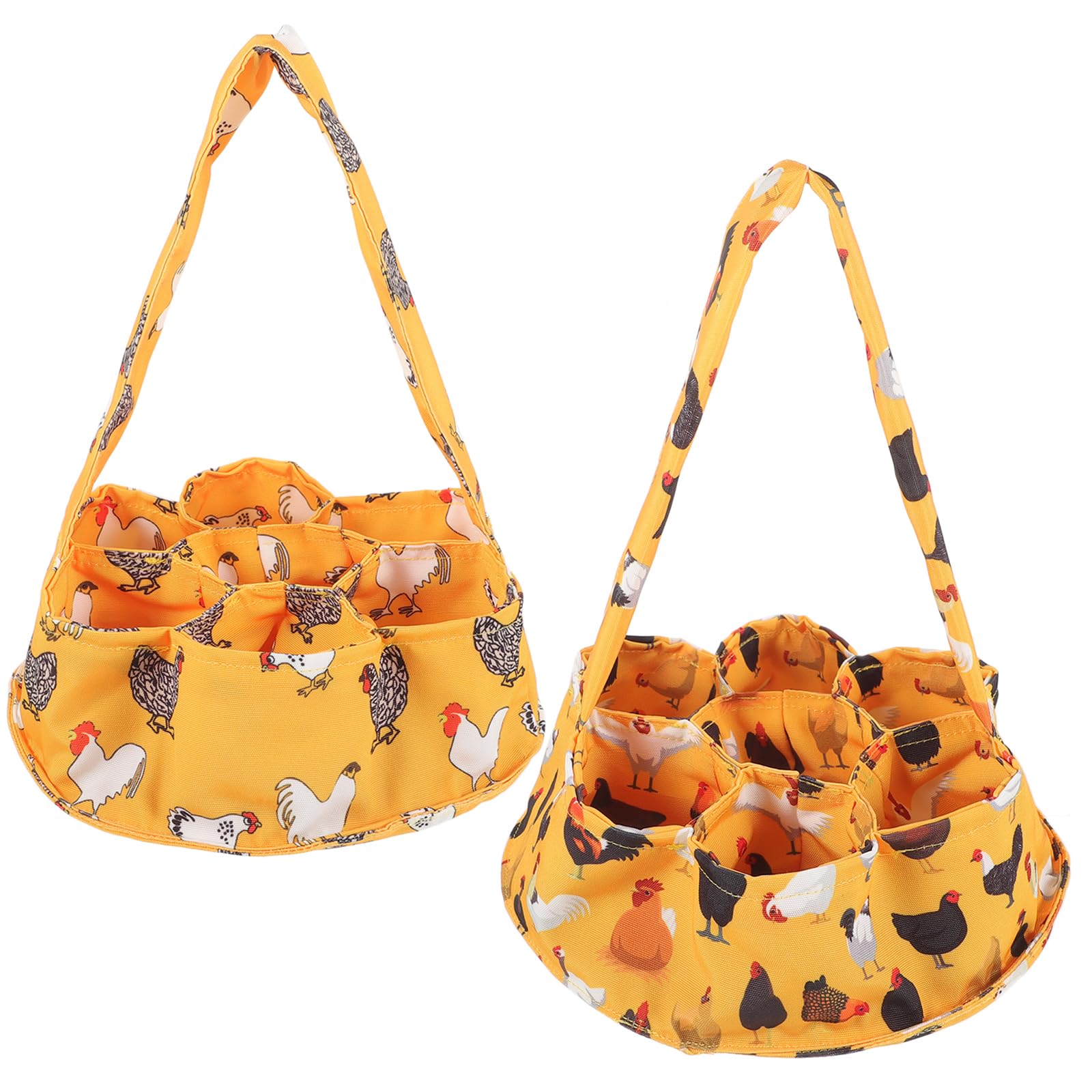 Bolsa de almacenamiento de huevos LUOZZY, cesta de lona para gallina, pato y ganso
