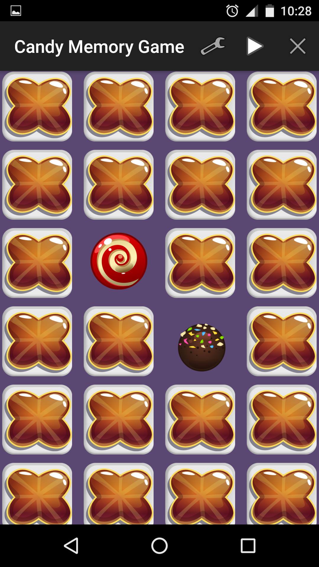 Candy Memory Games App on Amazon Appstore